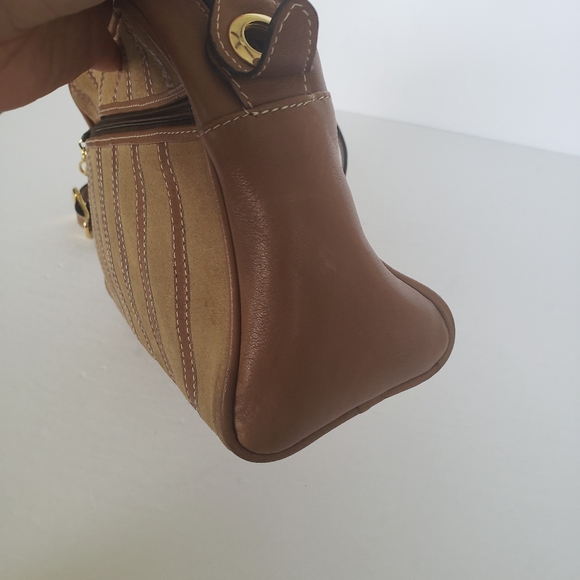 Aldana Made in Italy Leather Shoulder Camera Bag P - Picture 7 of 11